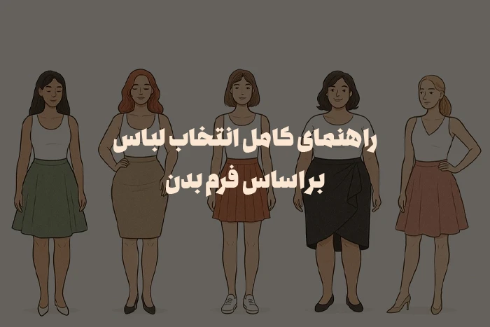 انتخاب لباس بر اساس فرم بدن