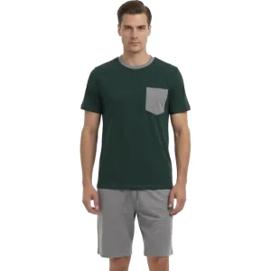 ست تی شرت و شلوارک مردانه مادر مدل مارکو